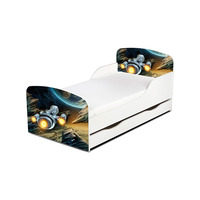 Bedding & Beyond Spaceship Toddler Bed with Underbed Storage