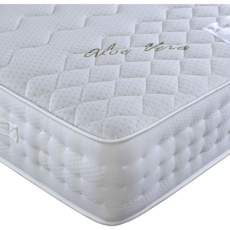 Bedmaster - Aloe Vera Pocket Sprung Memory Foam Mattress Small Single