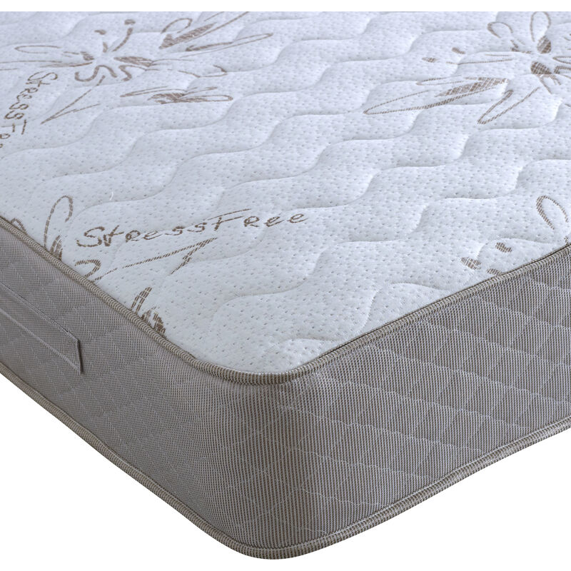 Bedmaster - Memory Stressfree Pocket Sprung Memory Foam Mattress Super King