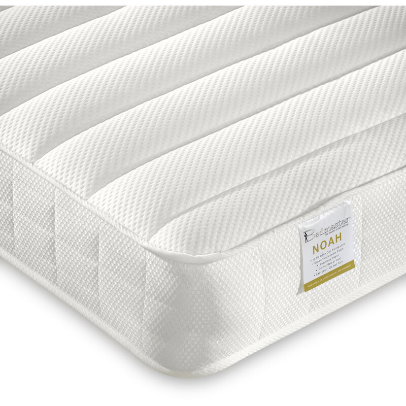 Bedmaster - Noah Memory Sprung Low Profile Mattress Small Single