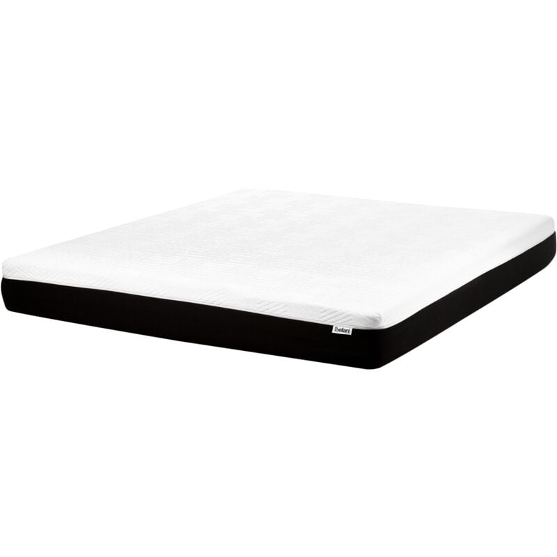 Beliani - eu Super King Size Medium Latex Foam Mattress 6ft Polyester Removable Cover Filling Zipper Cozy