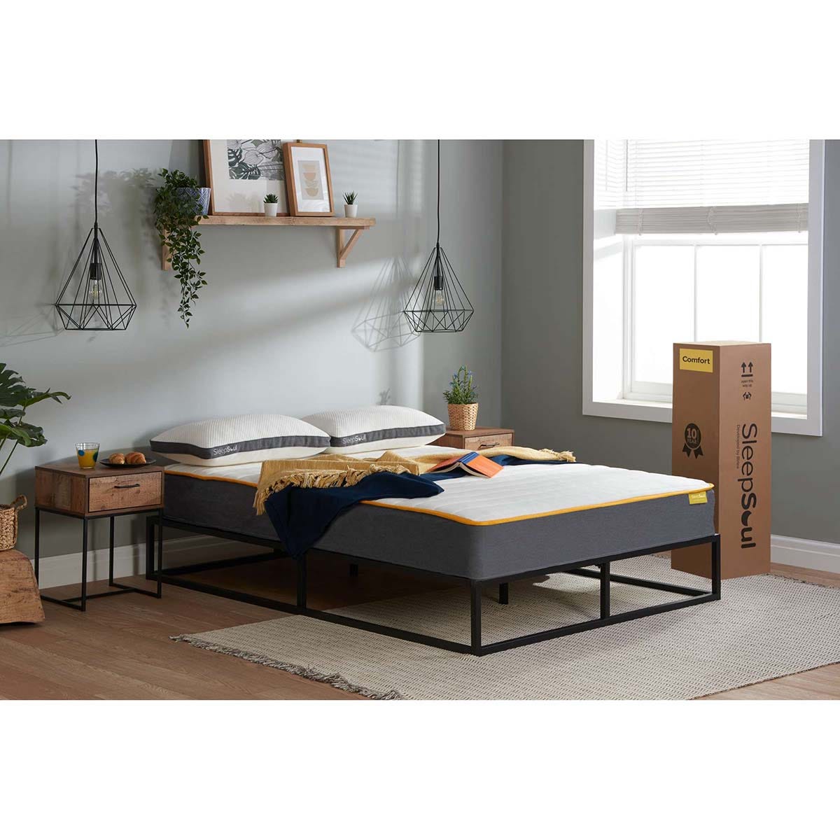 Birlea 135CM Sleepsoul Comfort 800 Pocket Mattress, none