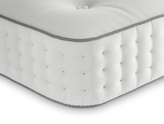 M&S Collection 1500 Pocket Spring Firm Mattress - 3FT - White, White