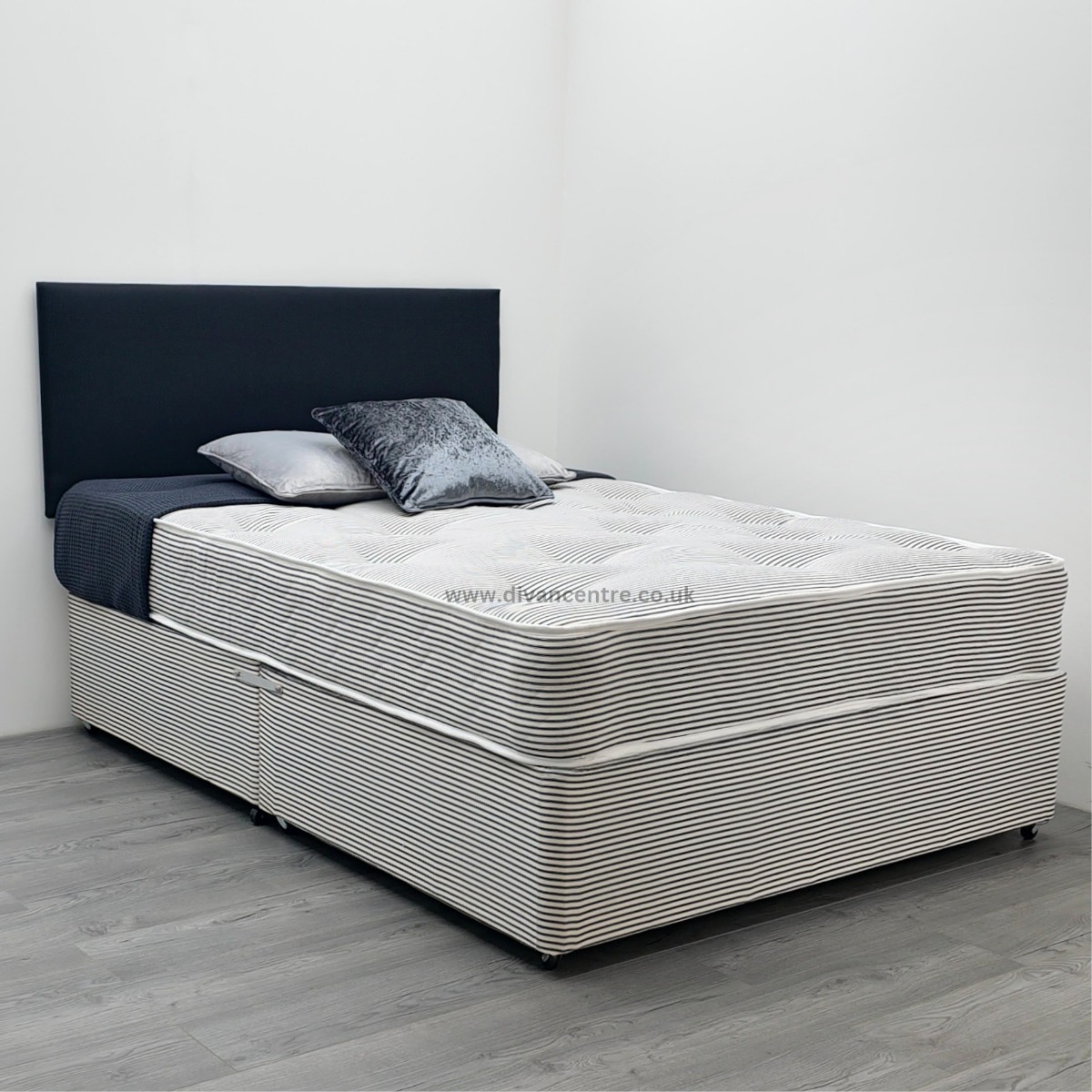 Premiere 4ft Small Double Divan Bed with Contract mattress