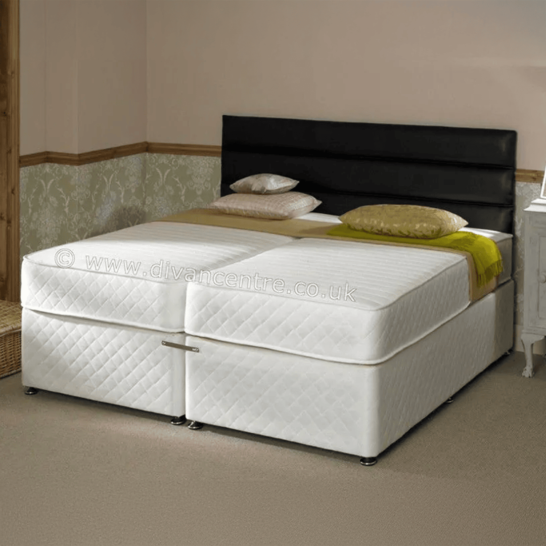 Savoy 6ft Zip & Link Bed with 1000 Pocket Sprung Memory Foam Mattress