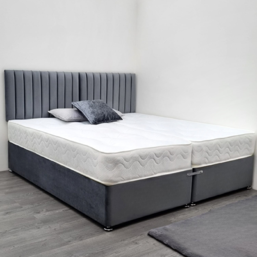 Windsor 6ft Zip and Link Bed with 10in Deep Medium Firm Mattresses