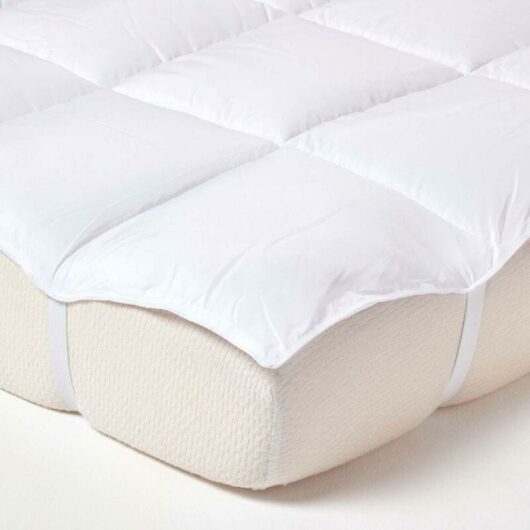 Super Microfibre King Size Mattress Topper - Homescapes