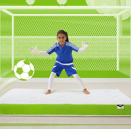 EURO - JAY-BE Open Coil Anti-Allergy Kids Single Mattress