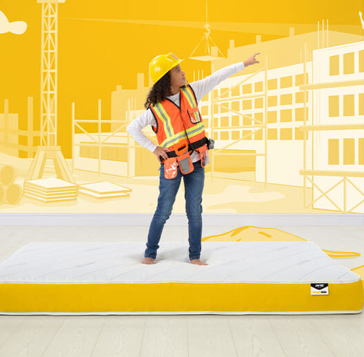 EURO - JAY-BE Pocket Sprung Kids Mattress