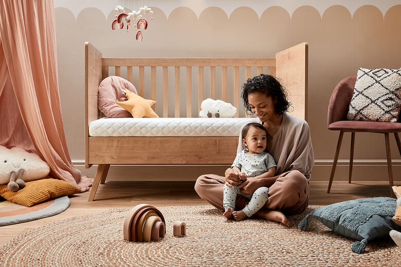 Silentnight Safe Nights Lullaby Breathable Cot Mattress, Cot