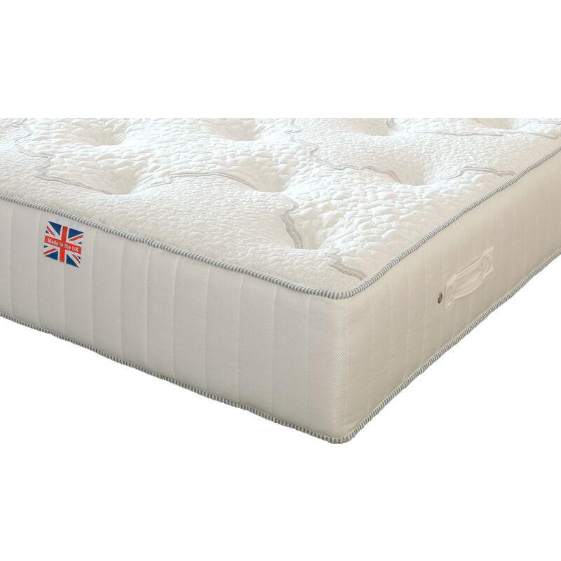 4ft6 Deep Memory Foam Sprung Mattress