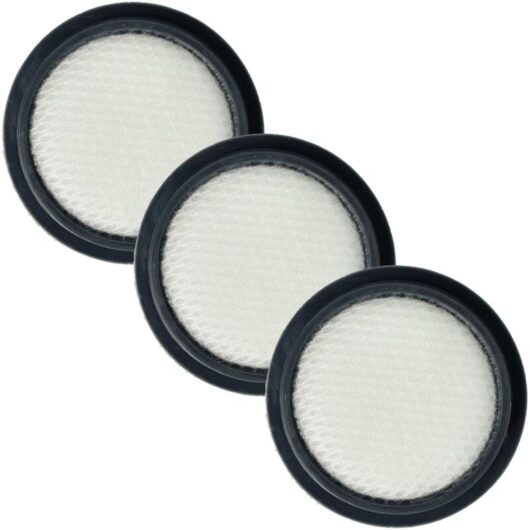 3x Pre-Motor Filter compatible with Hoover Ultra Vortex MBC500 Mattress Vacuum Cleaner, Vacuum Cleaner - Motor Protection Filter, Washable - Vhbw