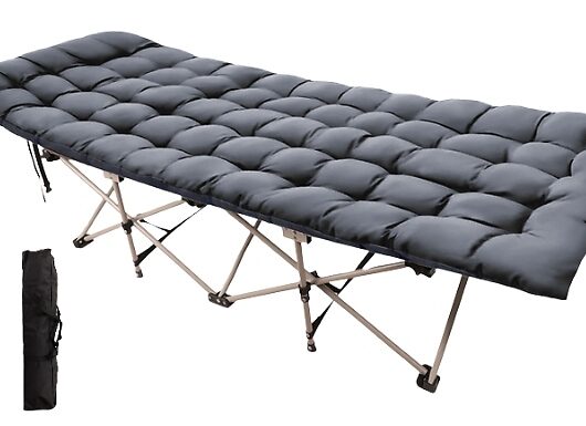 Camping Bed with Removable Mattress