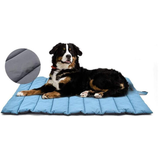 Csparkv - 110 x 68 cm) Large Dog & Cat Mat (Cool and Warm), Foldable Dog Basket, Washable Dog Cushion, Antistatic Outdoor Dog Travel Bed, Cooling Dog