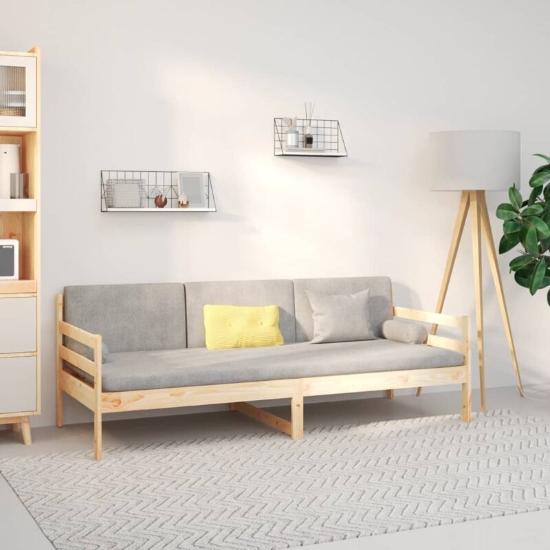 Day Bed without Mattress 90x190cm Solid Wood Pine Vidaxl