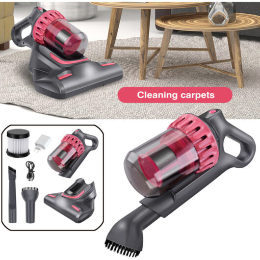 Dayplus - Vacuum Cleaner Mite uv Dust Remover Bed Mattress Blanket Cleaner Rechagerable uk