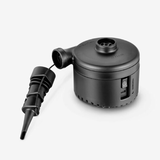 Electric Pump For Camping Mattresses - On A Battery - Rechargeable Via Usb-c