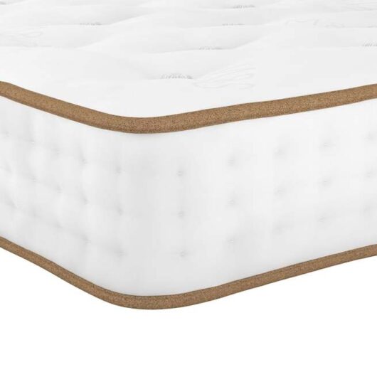 Relyon 1500 British Wool Pocket Spring Medium Mattress White