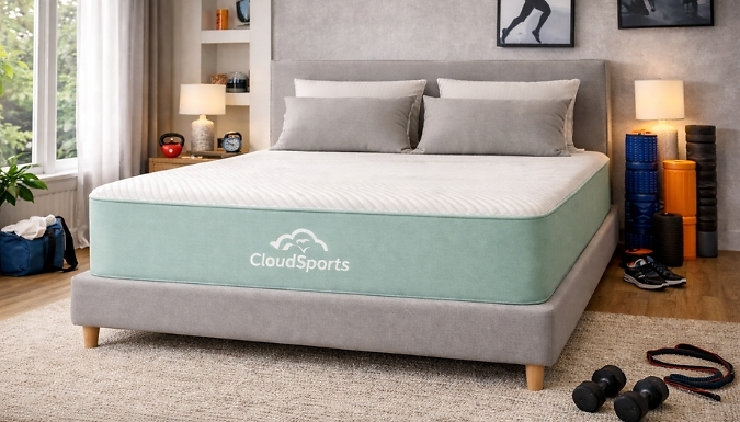 Sports Performance Memory Foam Mattress (6 Sizes)