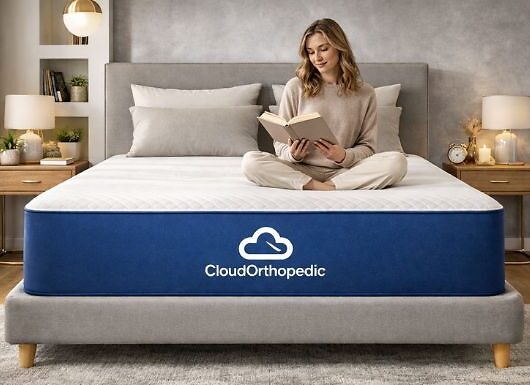 Total Support Orthopaedic Memory Foam Mattress - Extra-Thick Support Design (6 Sizes)