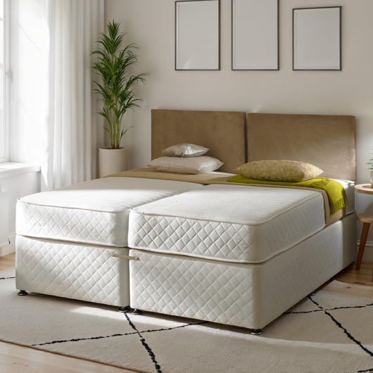 Vitality 1500 Pocket Memory 6ft Super KingSize Zip & Link Divan Bed