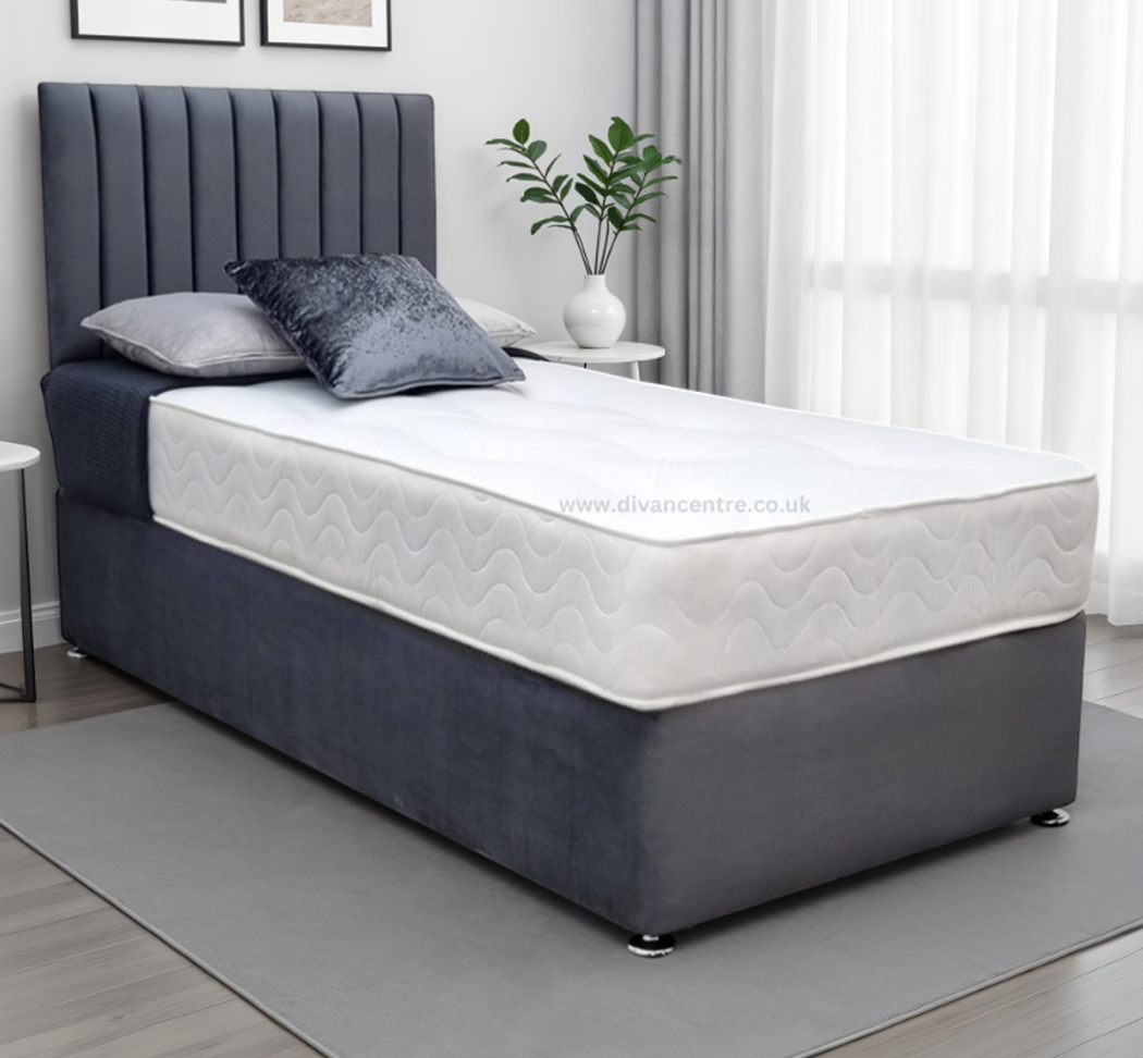 Windsor 2ft 6in Small Single Divan Bed with Mattress
