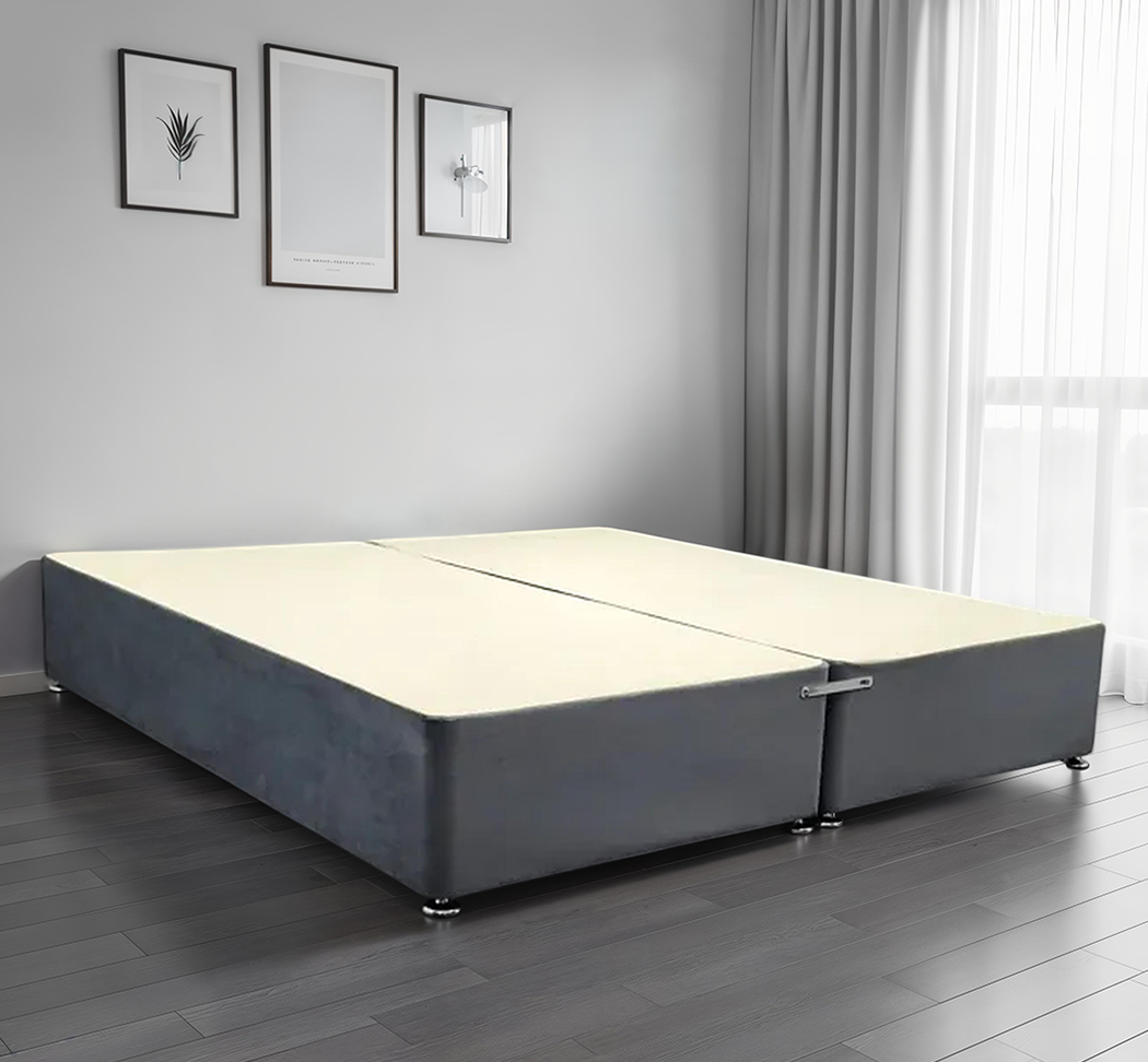 Zip and Link 6ft Super King Size Divan Bed Base Only