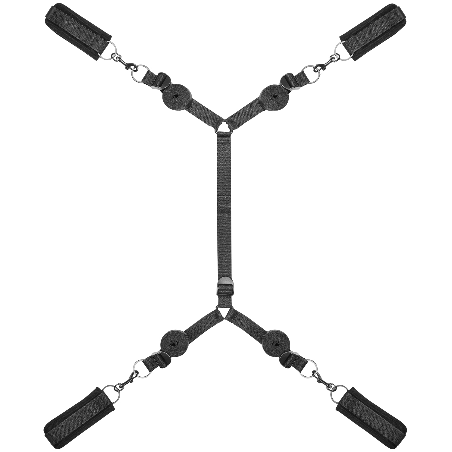obaie Under The Mattress Restraint Set - Black