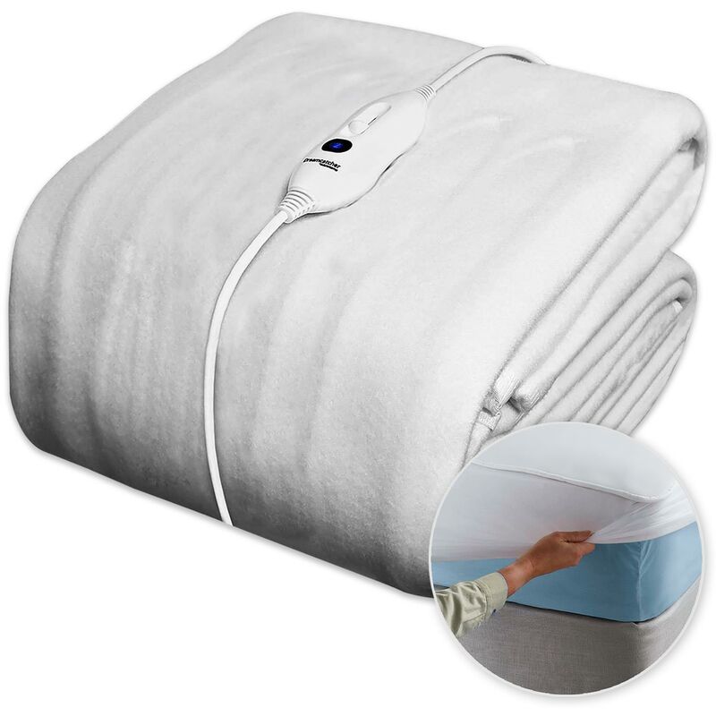 Dreamcatcher - Single Electric Blanket Luxury Polyester, Double Bed 90 x 190cm Electric Heated Blanket