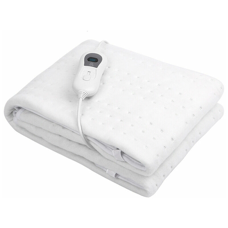 Electric underblanket, 150 x 80 cm, automatic switch-off, overheating protection, 3 temperature settings, washable, mattress warmer suitable for all