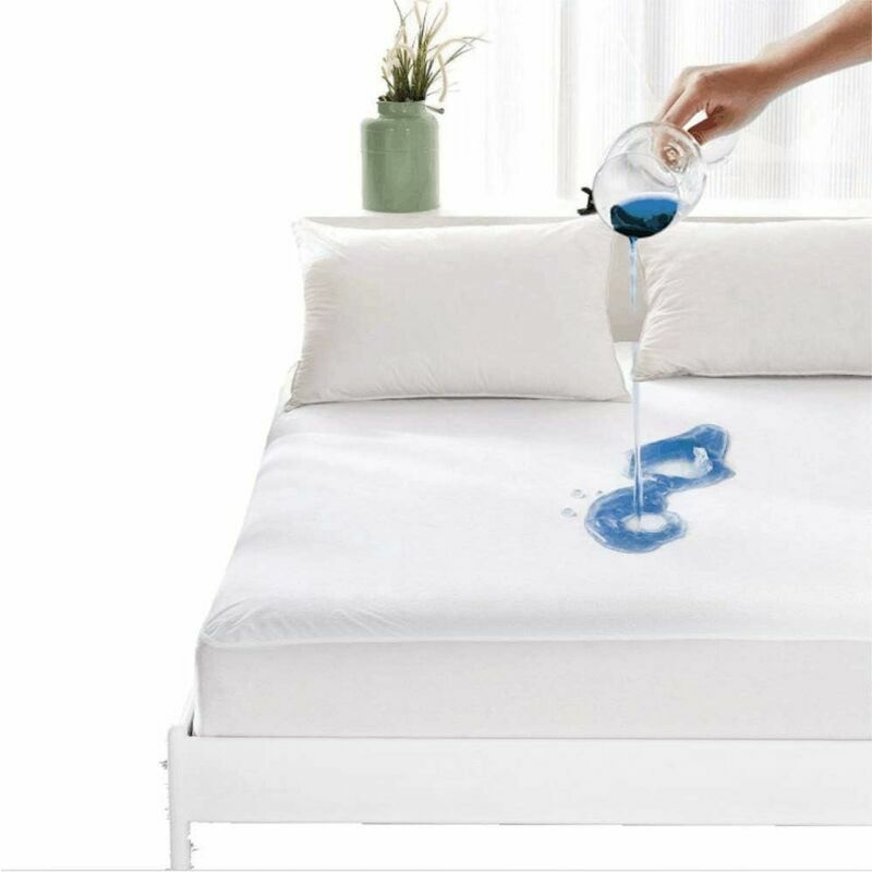 Euritecsa - Protège-matelas - dimensions 140x200cm - protège-matelas imperméable - protège-matelas - antiallergique contre les acariens et les
