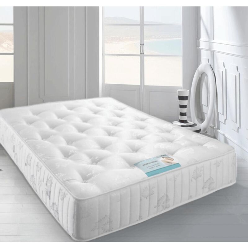 Furniturestop - Orthopedic Reflex Foam Spring Firm Mattress - 8 (20cm) Depth - 5ft