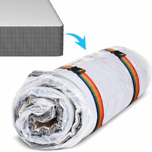 Goodforyou - Changing Pad Vacuum Bags - Mattress Storage Bags - Space Saving Vacuum Storage Bags for Extra Large Latex/Sponge Mattress (Size: 130 x
