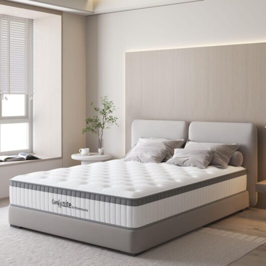 Home Source - Pocket Sprung Quilted Mattress 4ft Small Double Medium Firmness 24cm Flat Pack