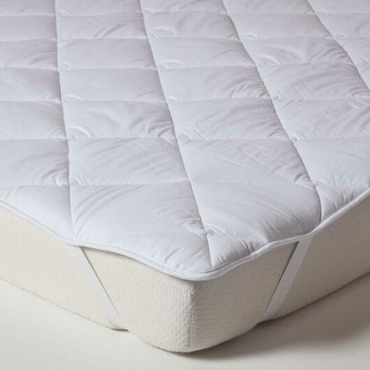 Homescapes - Luxury Extra Thick 500 gsm Cotton Mattress Topper, Super King Size