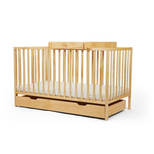 Ickle Bubba Hartley Classic 2 Piece Furniture Set & Fibre Mattress - Pine