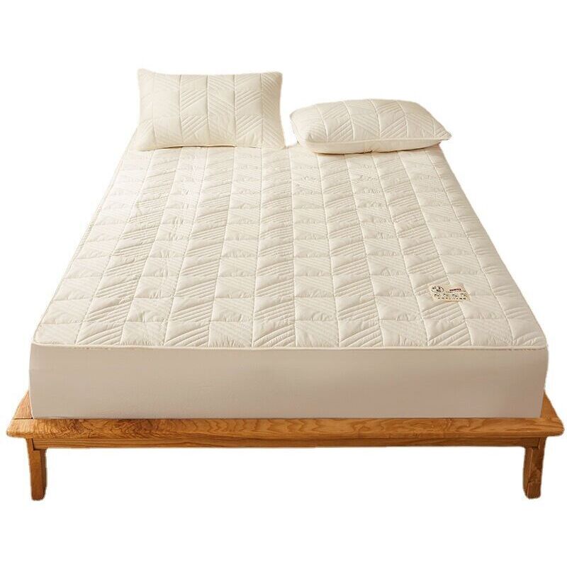 Ikodm 150 x 200 Memory Foam Mattress Topper with Cooling Fiber for 2-Person Mattress (150 x 200 cm) with Extra Deep Pocket
