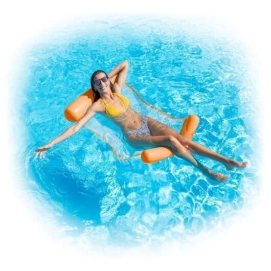 Inflatable Mattress - InnovaGoods - Floating Water Hammock - Single - Comfortable - Outdoor Use