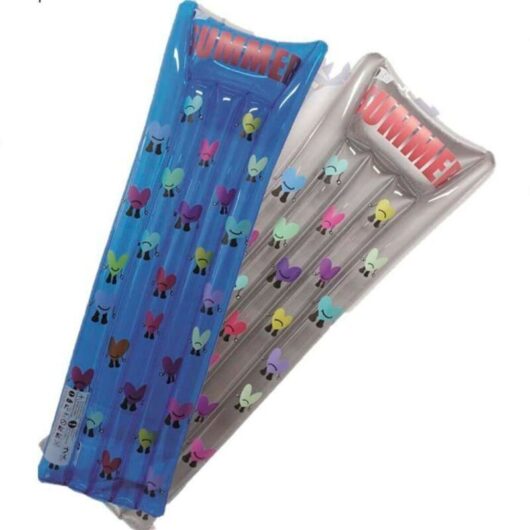 Inflatable mattress for children - Creaciones Llopis - 170 cm - Butterfly - Unisex - Plastic - Manual - Assortment