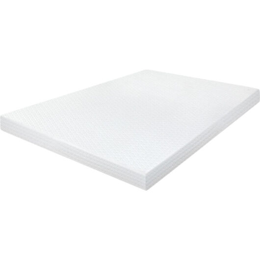 Lavio 4 Inch Mattress Topper King Cooling Memory Foam Pressure Relief Non Slip