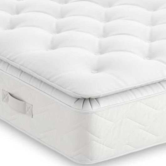 M&S 1050 Pocket Spring Medium Pillowtop Mattress White