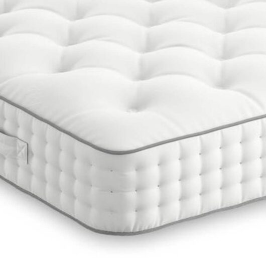 M&S 1500 Pocket Spring Medium Mattress White