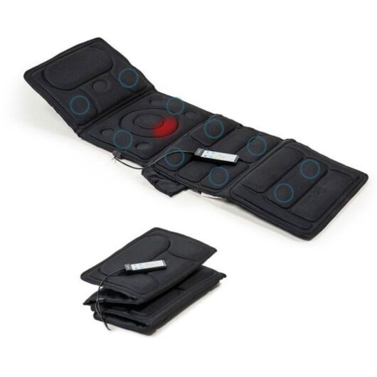 Massage Mattress - INNOVAGOODS - Vhemat - 10 motors - 5 modes - Lumbar heat