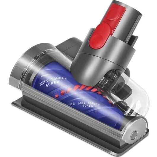 Mini Turbine Brush for Dyson V15 V11 V10 V8 V7 Spare Parts Hair-Free Small Nozzle for Cleaning Sofas, Car Care, Carpets, Mattresses, Cat and Dog Hair