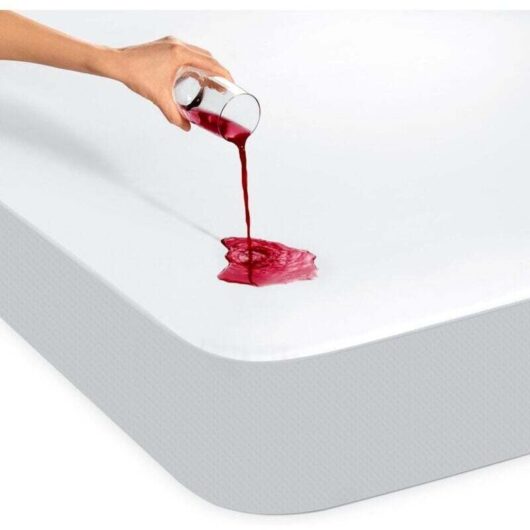 Mumu - Jalleria mattress protector 150 x 200 cm - waterproof and durable - waterproof sheet 150 x 200 - optimal and breathable protection