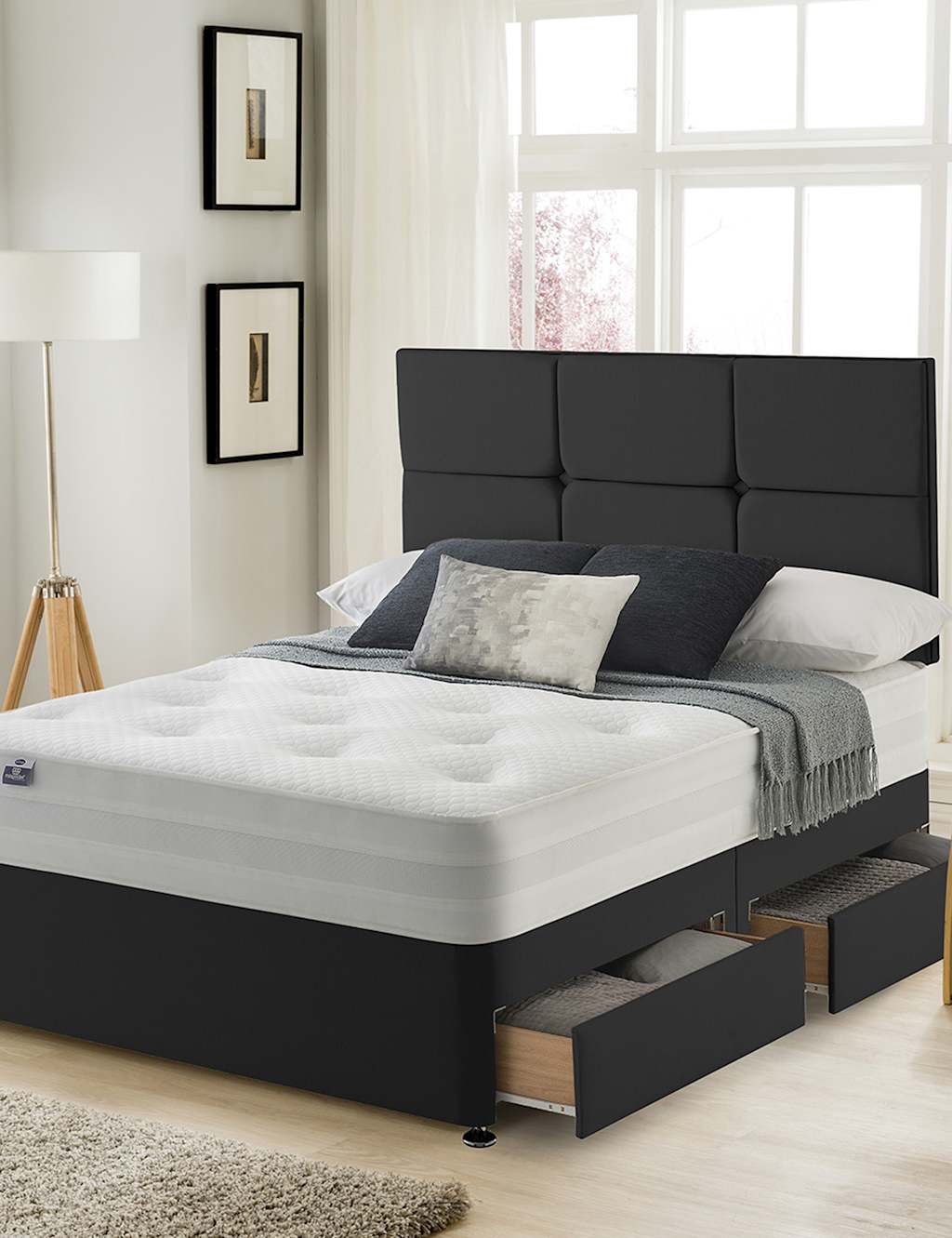Silentnight 1400 Ortho Pocket Spring Firm Mattress White