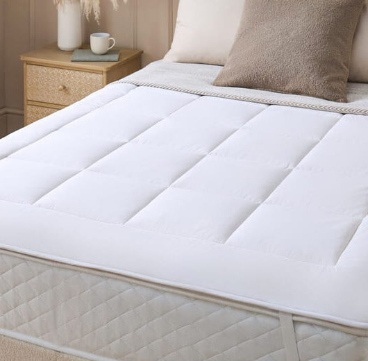Silentnight Natural Wool Collection Mattress Topper, Double