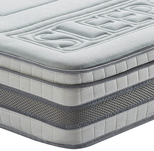 SleepSoul Wish 3000 Series Pocket Cool Gel Mattress, EURO