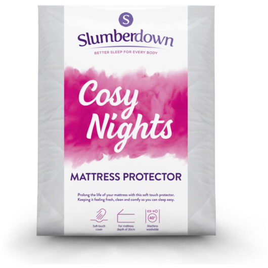Slumberdown Cosy Nights Mattress Protector, Double