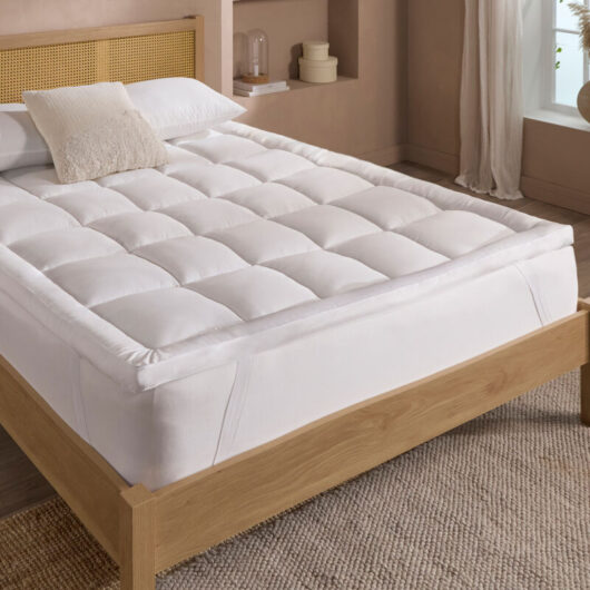 Slumberdown Sleep Soundly Deep Mattress Topper, 5cm, King